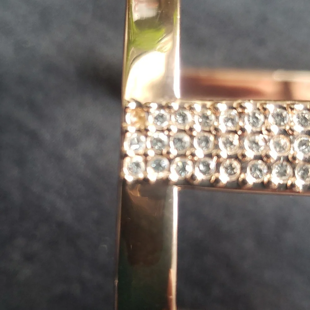 Vince Camuto Rose Goldtone Rhinestone Bracelet - Picture 6 of 6